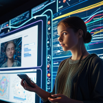 **

"A person looking inspired, surrounded by glowing digital interfaces displaying data streams and creative writing prompts. The scene blends technology and artistic expression, hinting at AI-assisted storytelling in a modern, vibrant setting. Include elements representing popular AI writing tools."

**